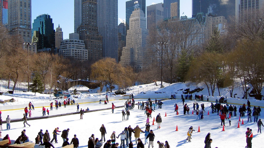 La pista de hielo Wollman La pista de hielo Wollman